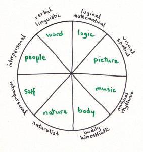 Piechart Multiple Intelligences